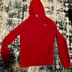 Red Men’s small Nike hoodie